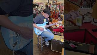 Erik plays the Mex Strat through the Vintage Silvertone [upl. by Kurland525]