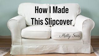 How To Make Slipcovers [upl. by Ardnuasac]