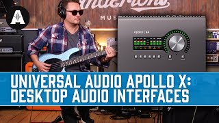 The Brand New Universal Audio Apollo x4 Interface Feat The Andertons Band [upl. by Airdnahs]