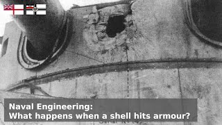 Naval Engineering  What happens when a shell hits a battleship [upl. by Lolly]