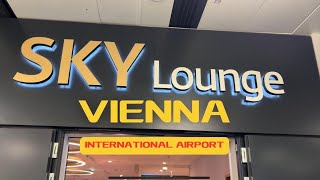 Sky Lounge at Vienna International Airport 2024 [upl. by O'Driscoll]