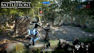 Star Wars Battlefront 2 Galactic Assault Gameplay  Takodana [upl. by Nolte892]