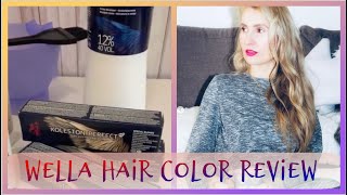 WELLA KOLESTON PERFECT ME SPECIAL BLONDE 1281 1222 amp 1261 HIGH LIFT BLONDE COLORS REVIEW [upl. by Inalaehak]