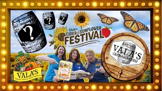 Valas Fall Festival Celebration Top 5 BarrelAged Cider Flavors REVEALED and NEW Food Passport [upl. by Ylebmik431]