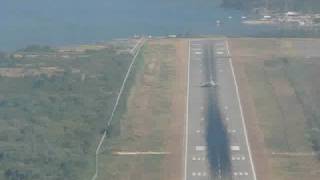 Approach at Tivat airport [upl. by Sarah]