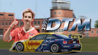 DTM 1995 Opel Calibra Hotlap  Diepholz Airfield [upl. by Neenaej]