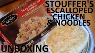 Unboxing Stouffers Escalloped Chicken amp Noodles [upl. by Fredrick801]