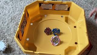 Beyblade championship game Valkryie v2 vs abyss Devolos v6 vs Spryzen v2 beyblade beybladeburst [upl. by Xxam415]