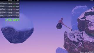 Getting Over It Glitchless in 609072 [upl. by Aliak]