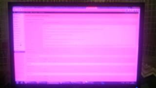 Pink flashing screen of death [upl. by Poll]