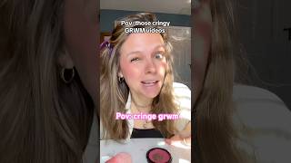 Takes a lot of courage I love them tho 😂pov povcomedy skits grwm cringe cringetiktoks grwms [upl. by Zena]