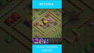 SMALL BARBARIAN REVENGE TAKEN BY BARBARIAN KING  CLASH LEGENDS LIBRARY  coc clashofclans shorts [upl. by Anele]