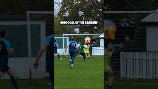 Defender Scores OWN GOAL of the Season 😂 football [upl. by Regen585]