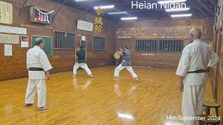 Heian Nidan Kata  Japan Karate  Do Kenseikan [upl. by Braden]