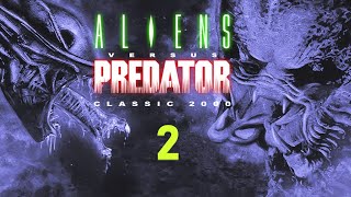 Aliens versus Predator 2000 Classic  Alien 2 ► VégigjátszásPlaythrough 2 No commentary [upl. by Odnomyar]