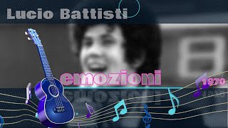 Lucio Battisti Emozioni  karaoke [upl. by Anaylil541]