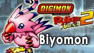 Lets Play Digimon Rumble Arena  2  Biyomon [upl. by Aihsot]