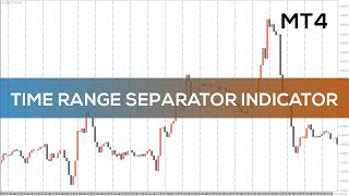 Time Range Separator Indicator for MT4  BEST REVIEW [upl. by Kalmick]