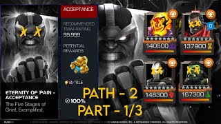 MCOC  ETERNITY OF PAIN  PATH  2  PART  13 EASY [upl. by Caddric]