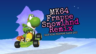 Frappe Snowland Remix Mario Kart 64 [upl. by Burchett]