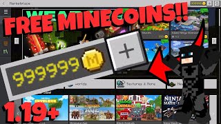 get free amp unlimited minecoins in minecraft  2023 new trick 100 working [upl. by Barger]