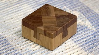 The Impossible Dove Tail End Grain Box [upl. by Nilad]