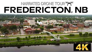 🛩️ Majestic Views of Fredericton NB 🚁✨  4K Drone Adventure [upl. by Straub395]