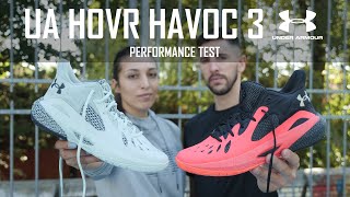 UNDER ARMOUR Y UNO DE SUS SALTOS DE GENERACIÓN MÁS IMPRESIONANTES HOVR HAVOC 3  PERFORMANCE TEST [upl. by Sitruk]