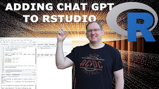 Adding ChatGPT to RStudio with the GPT Studio addin package [upl. by Peedsaj]