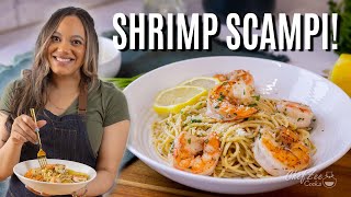 How to Make Shrimp Scampi with Pasta  Seafood Recipes  Chef Zee Cooks [upl. by Adlez254]