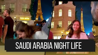 Saudi Arabia night life 🇸🇦Boulevard World in Riyadh saudiarabia nightlife [upl. by Mendelsohn866]