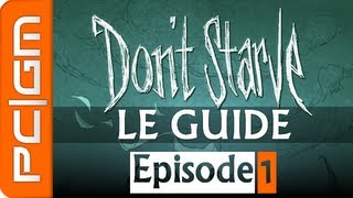 Dont Starve Le Guide 1  Les Bases de la Survie  Jour 1 à 4 [upl. by Inahteb]