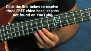 bass guitar lesson friends theme song The Rembrandts ill be there for you [upl. by Tisdale]