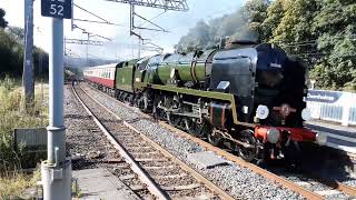 SR 34046 Braunton storms through Oxenholme 31st August [upl. by Nonahs]