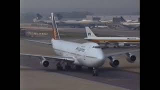 Plane Spotting Gatwick Airport 1990s Part 3 [upl. by Negah]