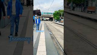 🚄Tramway amp SNCF RER H 🇨🇵Gare SaintDenis youtube train shortvideos viralvideo metro paris [upl. by Noired]