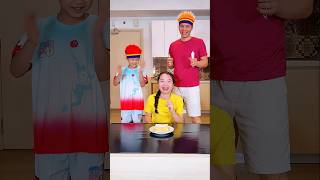 Who’s the Unlucky One Blindfolded Food Challenge Funnyfamily Familygames [upl. by Haela555]