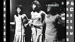 The Ikettes  Peaches N Cream 1965 Shindig video 1974 audio [upl. by Vickey]