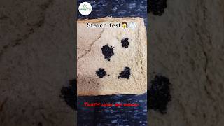 Starch test 🧑‍🔬😱🤷🥼😳science lab viral research 2024 chemistry phd shorts daily [upl. by Ludba]