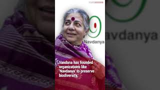 Vandana Shiva Inspiring Environmentalist and Activist [upl. by Ellecram]