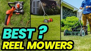 Top Reel Mowers of 2024 Lawn Perfection [upl. by Llebasi]