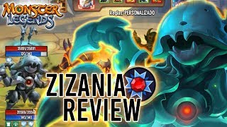 RIP MEGATAUNTS Y ESQUIVA AREAS  ZIZANIA  Monster Legends Review [upl. by Malony]