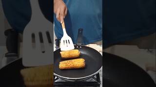 Roasted corn 🌽 recipeshorts shortsviral [upl. by Lunetta]