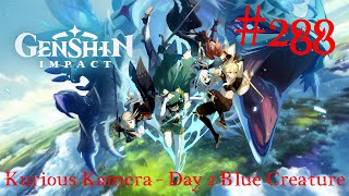 Genshin Impact Walkthrough Part 288  Kurious Kamera  Day 2 Blue Creature No Commentary [upl. by Namrak]