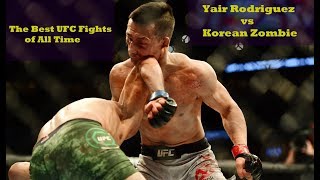 Yair Rodriguez vs Korean Zombie  UFC Highlights  The Best UFC Fights of All Time [upl. by Madelina]