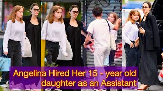 Vivienne Jolie Pitt Working On Broadway Angelina Jolie Hired Her as an Assistant [upl. by Gehlbach]