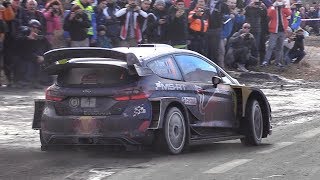 WRC Rally Monte Carlo 2018 Saturday Action  Maximum Attack Speed Sliding amp More [upl. by Htiekel411]