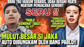 RASAIN  SEBUT BANG PABLO TAKUT HABISLAH KAU JAKA DICINC4NK PABLO BENUA amp PARA PENGACARA SENIOR🤣 [upl. by Assilram]