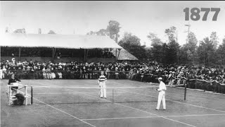 Tennis Story  FINALE Wimbledon 1877 Spencer Gore vs William Marshall [upl. by Klara]