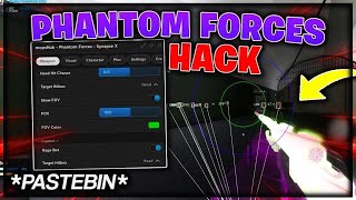 NO VIRUS Phantom Forces Script GUI  Hack  Working Aimbot  Inf Credits  Unlock PASTEBIN 2024 [upl. by Lal]